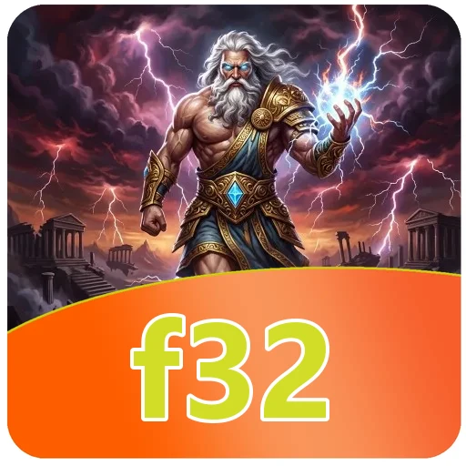 Logo f32 di halaman download APK